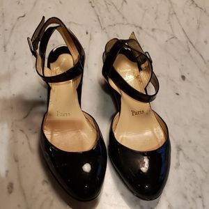Christian Louboutin Glazed Wedges